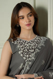 Cross Stitch Floral Ash Mahiri Embroidered Lawn 2025