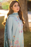 Zaha Gizem (ZL24-14 B) Summer Lawn Collection 2024