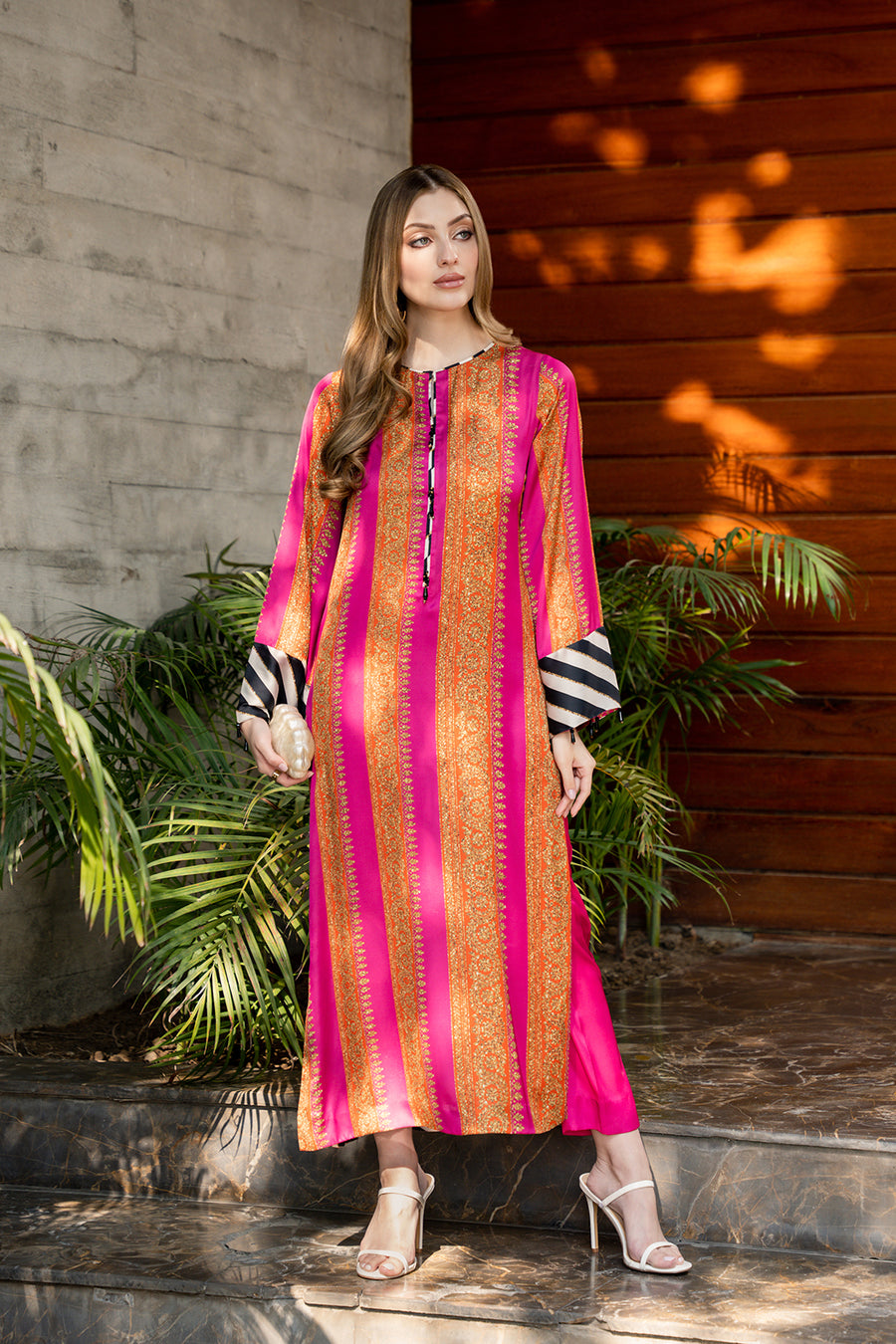Lulusar Mirk Long Passu Dresses 2025 – Sara Clothes