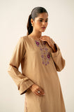 Zeen Woman WA14114 Beige Lawn Prets 2024