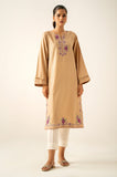 Zeen Woman WA14114 Beige Lawn Prets 2024