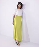 Sapphire Satin Skirt WBTMS25V2014 West RTW 2025