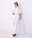 Sapphire Straight-Leg Textured Trousers WBTMS25V2019 West RTW 2025