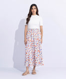 Sapphire Floral Print Skirt WBTMS25V2026 West RTW 2025