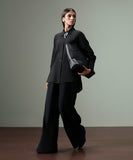 Sapphire Wide Leg Linen Blend Trousers WBTMS25V3004 West RTW 2025