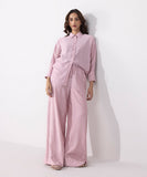 Sapphire Wide Leg Textured Trousers WBTMS25V3005 West RTW 2025