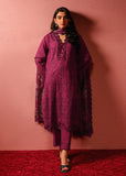 Alkaram WCS-02-25-Maroon RTS Schiffli Capsule 2025