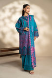 Alkaram WCS-06-25-Turquoise RTS Schiffli Capsule 2025