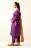 Zeen Woman WFM34502 Purple Lawn Collection 2024