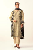 Zeen Woman WFM34503 Beige Lawn Collection 2024
