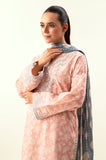 Zeen Woman WFM34509 Peach Lawn Collection 2024