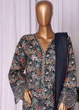 Bin Saeed WK-2524-EMB Winter Khaddar Embroidered Printed 2025