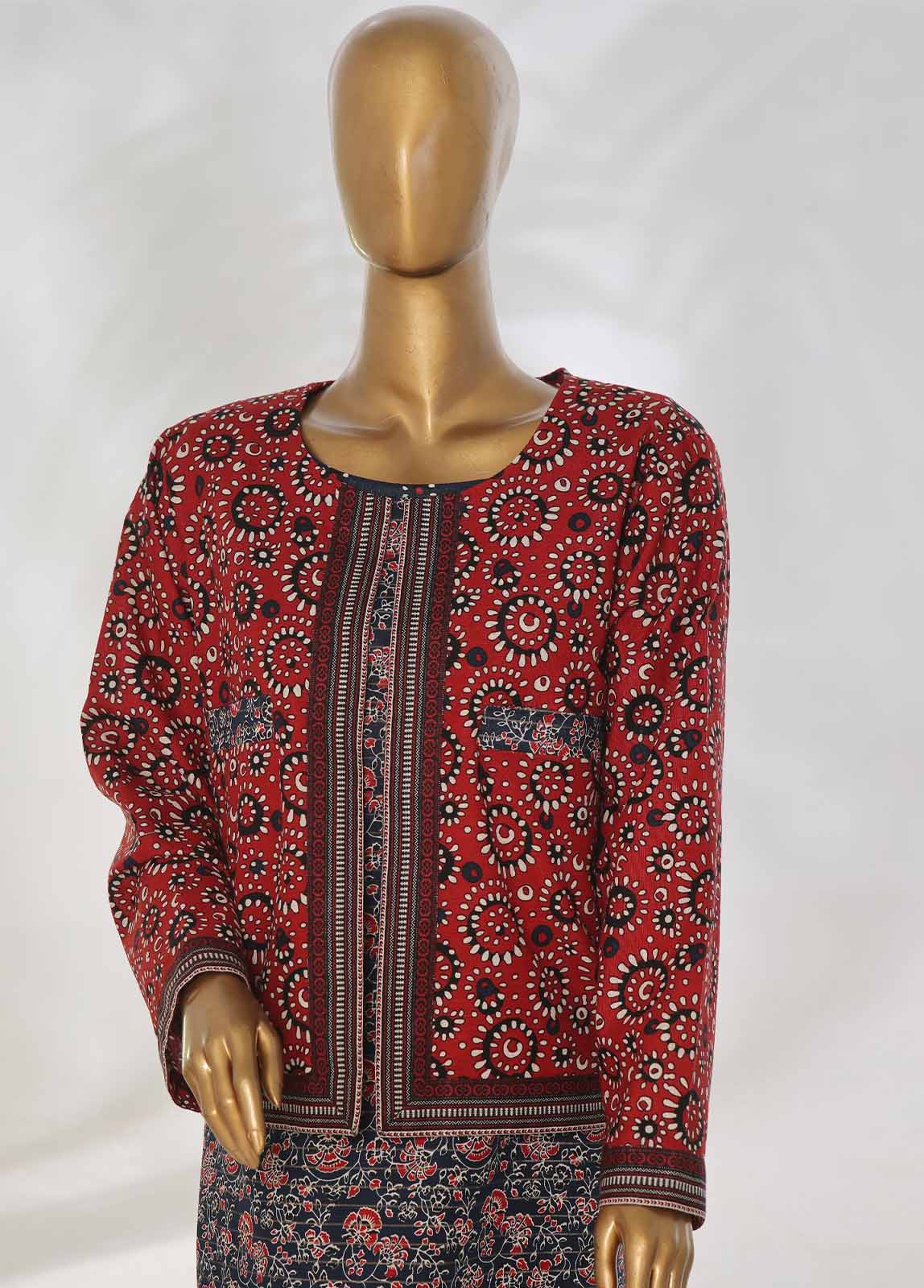 Bin Saeed WKJT-0103 Winter Khaddar Printed Coords  2025