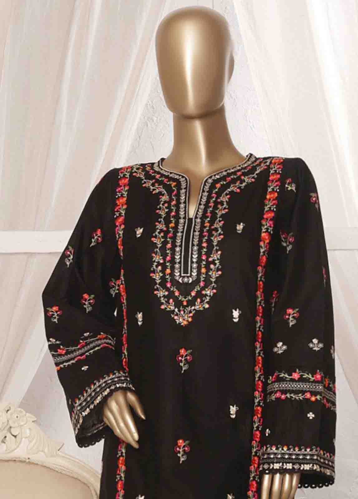 Bin Saeed Stitched WKKE-006 Winter Khaddar Embroidered Coords 2025