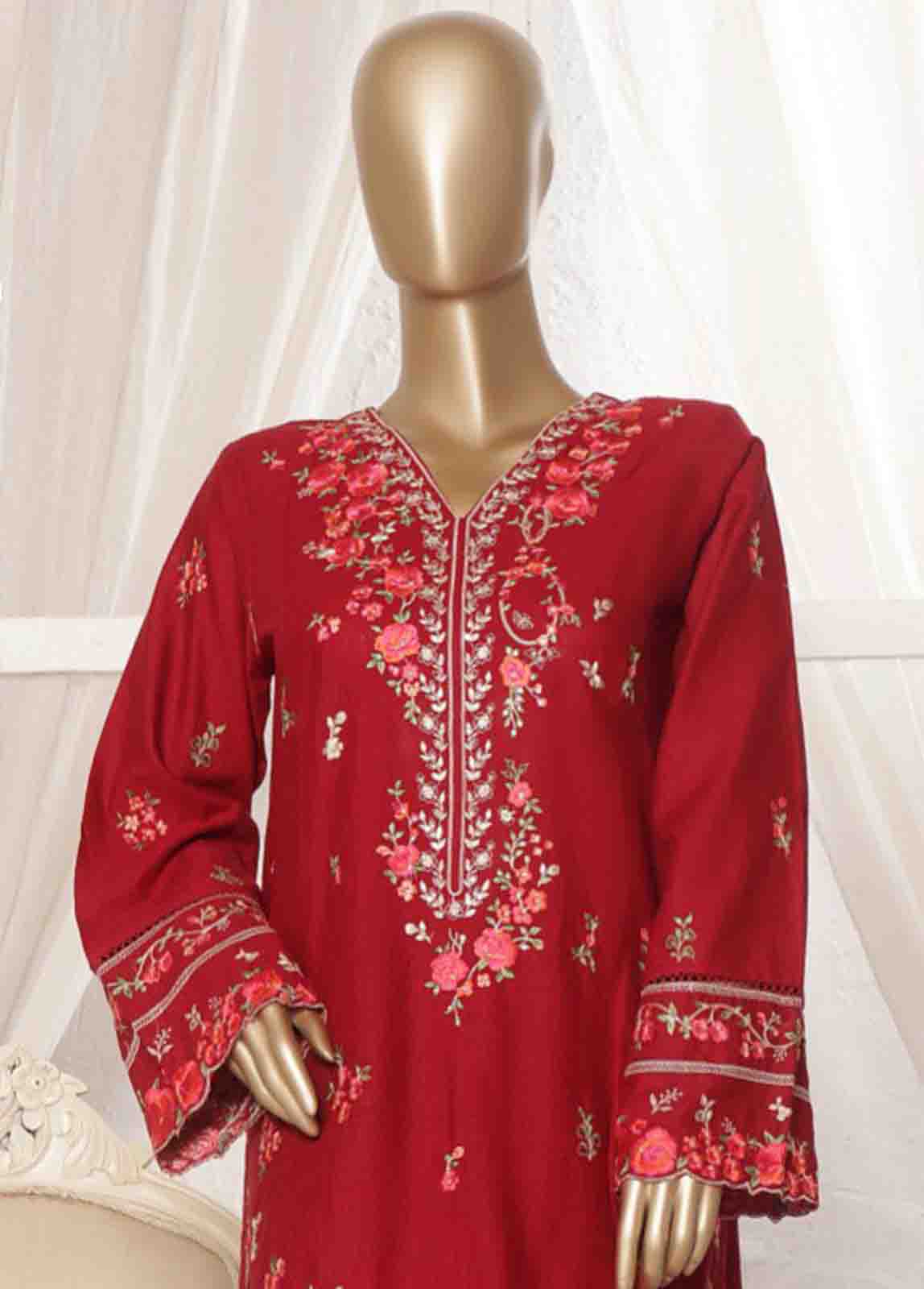 Bin Saeed Stitched WKKE-011 Winter Khaddar Embroidered Coords 2025