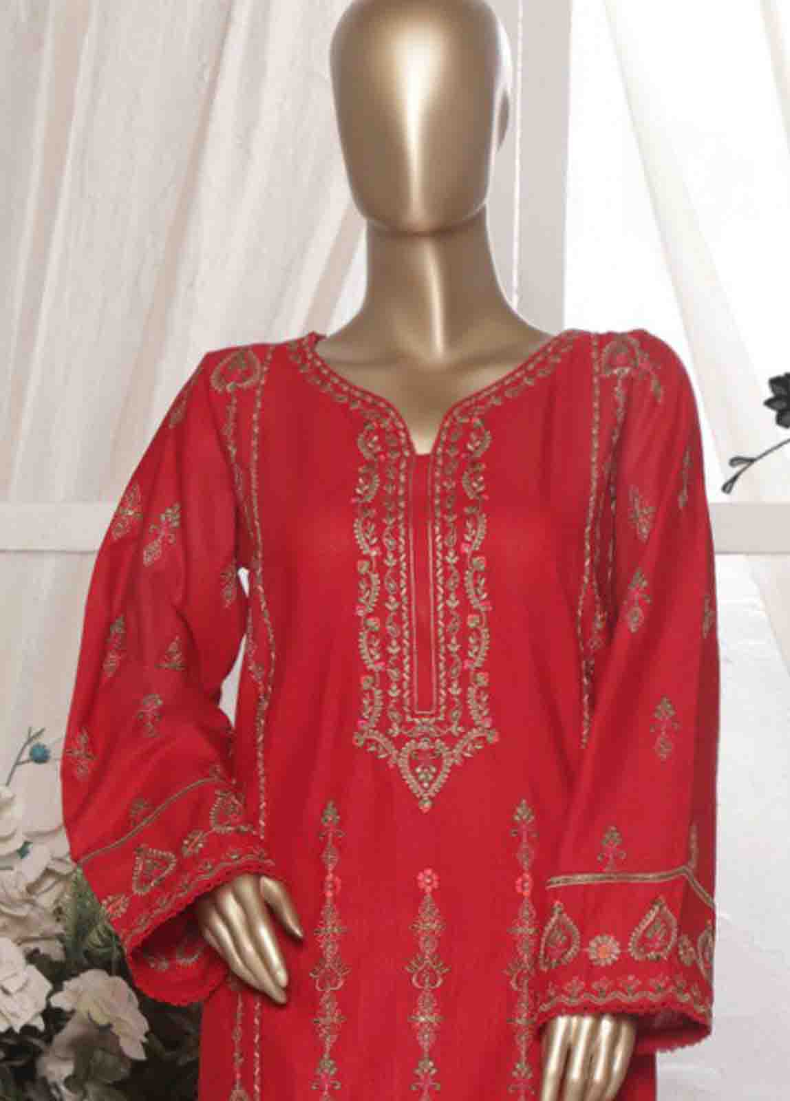 Bin Saeed Stitched WKKE-016-C Winter Khaddar Embroidered Coords 2025