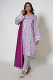 Zeen Woman WLM23606 Grey Lawn Prets 2024