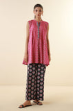 Zeen Woman WLM24125 Fuchsia Pink Lawn Prets 2024