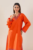 Zeen Woman WLM24154 Rust Lawn Prets 2024