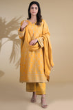Zeen Woman WLM34805 Yellow Lawn Prets 2024