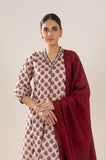 Zeen Woman WLM34214 Beige Lawn Prets 2024