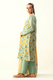 Zeen Woman WLM34505 Mint Green Lawn Prets 2024