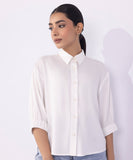 Sapphire Cropped Shirt With Elasticated Sleeves WTOPS25V2014 West RTW 2025