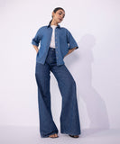 Sapphire Denim Button Through Shirt WTOPS25V2026 West RTW 2025
