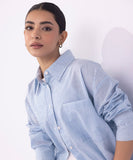 Sapphire Loose-Fit Cotton Shirt WTOPS25V2034 West RTW 2025