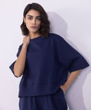 Sapphire Cropped Sweatshirt WTOPS25V2047 West RTW 2025