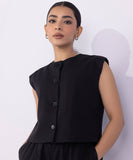 Sapphire Cropped Waistcoat WTOPS25V2074 West RTW 2025
