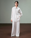 Sapphire Textured Shirt with Pocket WTOPS25V3003 West RTW 2025
