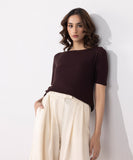 Sapphire Ribbed Top WTOPS25V3016 West RTW 2025