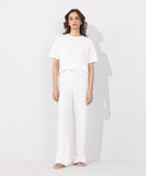 Sapphire Shoulder Padded T-Shirt WTOPS25V3034 West RTW 2025