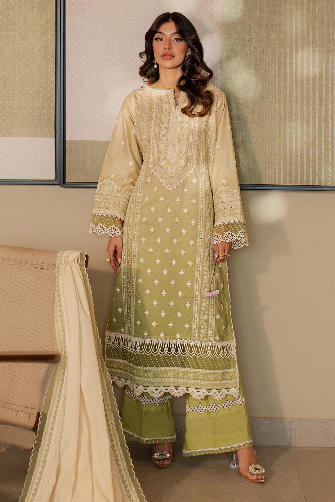 Zellbury Design # 0702 Chikankari 2025