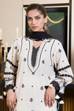 Zellbury Embroidered Shirt Shalwar Dupatta - 0071 Chikankari Collection 2026