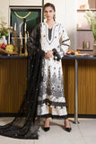 Zellbury Embroidered Shirt Shalwar Dupatta - 0071 Chikankari Collection 2026