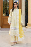 Zellbury Embroidered Shirt Shalwar Dupatta - 4005 Chikankari Cambric Collection 2026