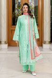 Zellbury Embroidered Shirt Shalwar Dupatta - 4007 Chikankari Collection 2026