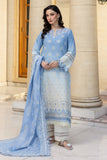 Zellbury Embroidered Shirt Shalwar Dupatta - 4009 Chikankari Collection 2026