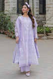 Zellbury Embroidered Shirt Shalwar Dupatta - 4019 Chikankari Collection 2026