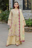 Zellbury Embroidered Shirt Shalwar Dupatta - 4033 Chikankari Collection 2026