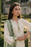 Zellbury Embroidered Shirt Shalwar Dupatta - 4049 Chikankari Cambric Collection 2026