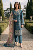 Zellbury Embroidered Shirt Shalwar Dupatta - 4061 Chikankari Cambric Collection 2026