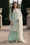 Zellbury Embroidered Shirt Shalwar Dupatta - 4067 Chikankari Cambric Collection 2026