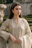 Zellbury Embroidered Shirt Shalwar Dupatta - 4071 Chikankari Cambric Collection 2026