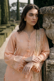 Zellbury Embroidered Shirt Shalwar Dupatta - 4072 Chikankari Cambric Collection 2026