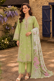 Zellbury Embroidered Shirt Shalwar Dupatta - 4073 Chikankari Cambric Collection 2026