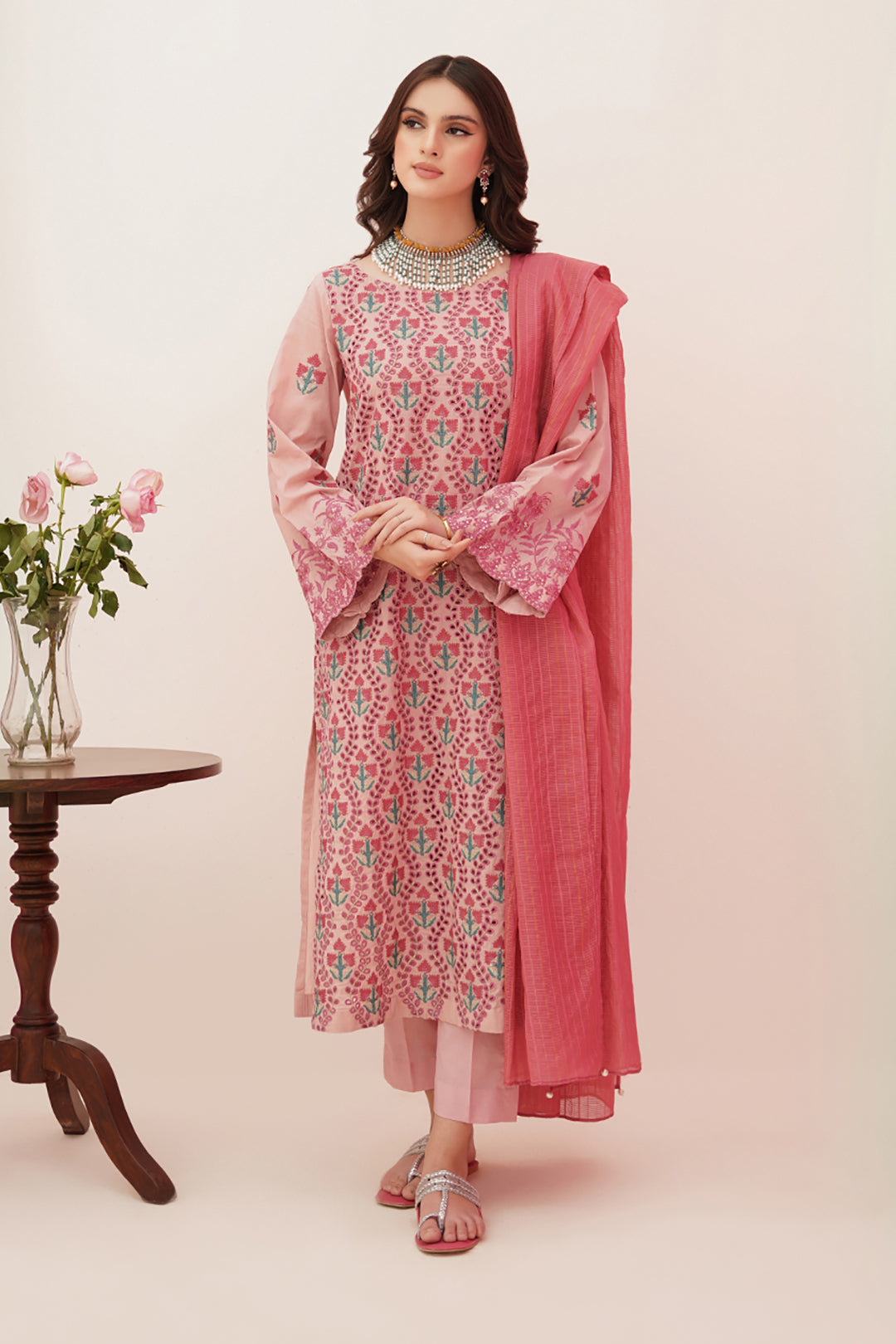 Zellbury Shirt Shalwar Dupatta 0367 Wulc22e30367 Luxury Summer Collection 2024