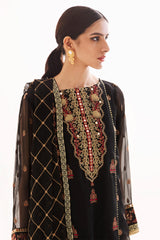 Zellbury Embroidered Shirt Shalwar Dupatta - 0293 Luxury Summer Collection 2024